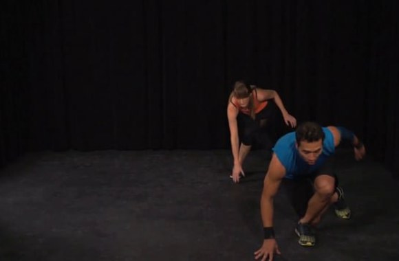 VIDEO kadras: 5 minučių treniruotė apatinei kūno daliai