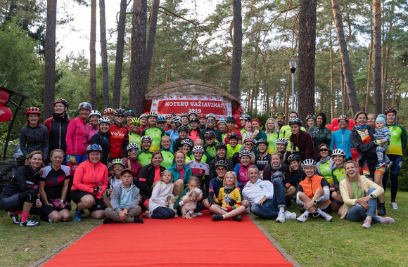„Minam100 Moterų Važiavimas“ / V. Abeciūno nuotr.