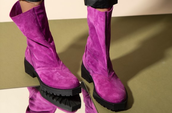 Paskutinė Žano Maslausko avalynės kolekcija „Miestai“/Organizatorių nuotr.