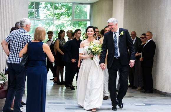 Mariaus Laurinavičiaus ir Ingridos Šidlauskienės vestuvių akimirkos  