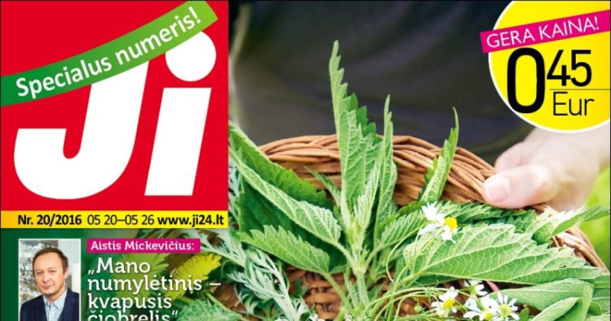 Specialiame „Ji“ numeryje viskas apie vaistažoles. Kaip jas džiovinti