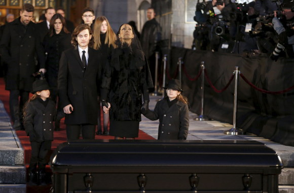 Celine Dion su sūnūmis