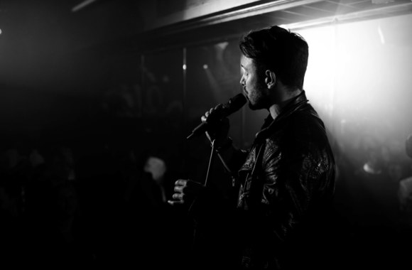 Vaido Baumilos koncerto SOHO klube akimirka