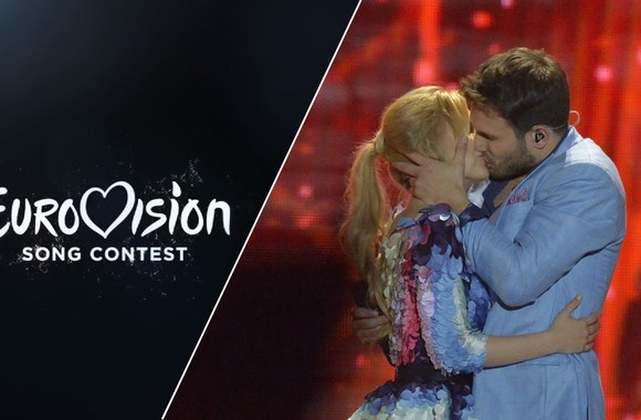 VIDEO kadras: Monika Linkytė and Vaidas Baumila - This Time (Lithuania) - LIVE at Eurovision 2015: Semi-Final 2