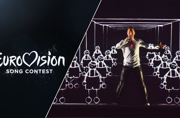 VIDEO kadras: Måns Zelmerlöw - Heroes (Sweden) - LIVE at Eurovision 2015: Semi-Final 2