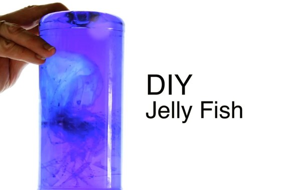 VIDEO kadras: Kaip pasigaminti medūzą butelyje