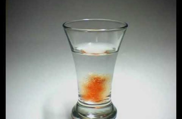 VIDEO kadras: Eksperimentas su guminuku