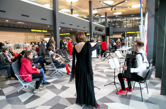 Modestas Pitrėnas  Pažaislio muzikos festivalį pristatančioje spaudos koncerencijoje