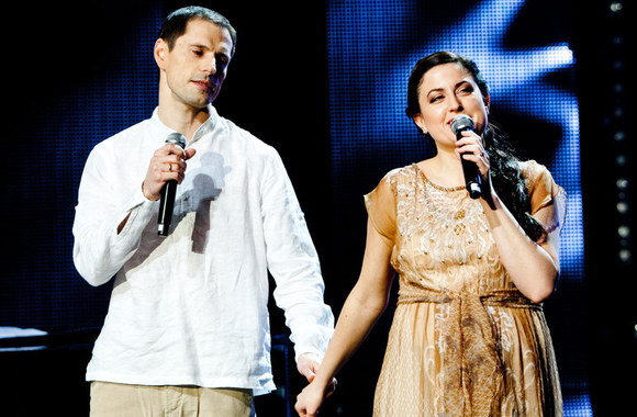 Julija Jegorova ir Ugniagesių gelbėtojų mokyklos viršininkas bei Vidaus tarnybos pulkininkas Valdas  Krulikauskas