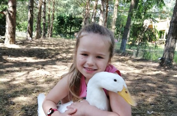 Inetos ir Ąžuolo Žvagulių dukra Barbora/ Asmeninio albumo nuotr.