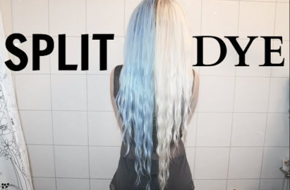 VIDEO kadras: Plaukų dažymas dviem spalvom