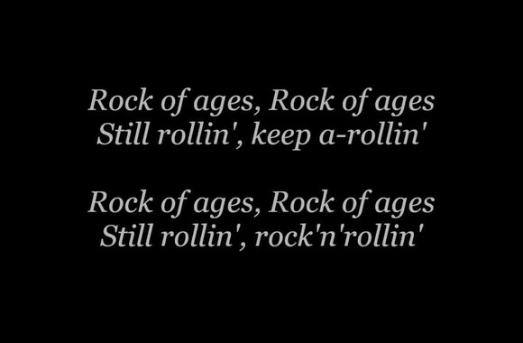 VIDEO kadras: Def Leppard - Rock Of Ages lyrics