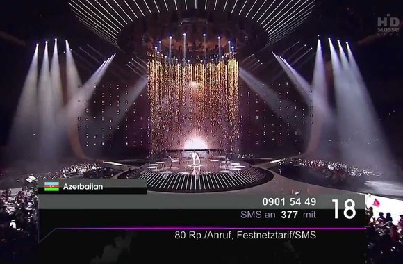 VIDEO kadras: Eurovision 2011 WINNER - Ell/Nikki - Running Scared - Live - HD.