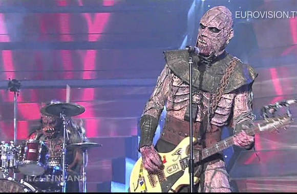 VIDEO kadras: Lordi - Hard Rock Hallelujah (Finland) 2006 Eurovision Song Contest Winner