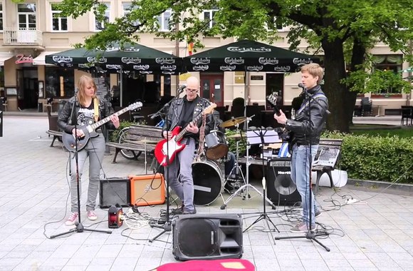 VIDEO kadras: Gatvės muzikos diena 2015 Vilniuje
