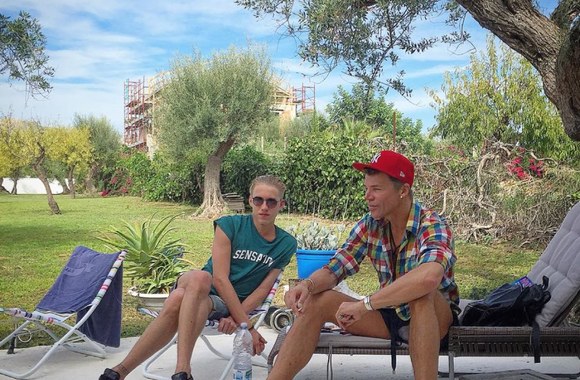 Juozo Statkevičiaus atostogų Sicilijoje akimirka