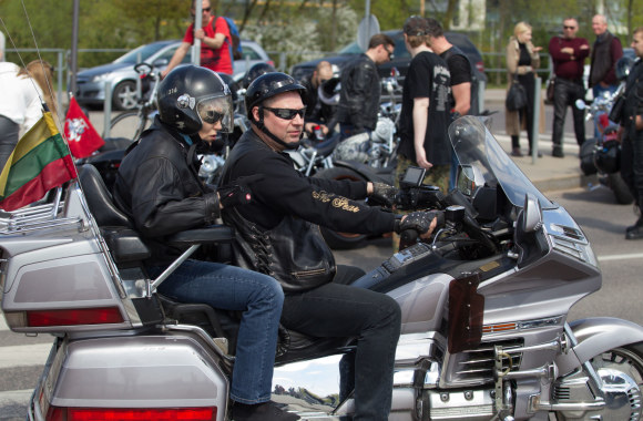 Baikerių sezono atidarymo akimirkos