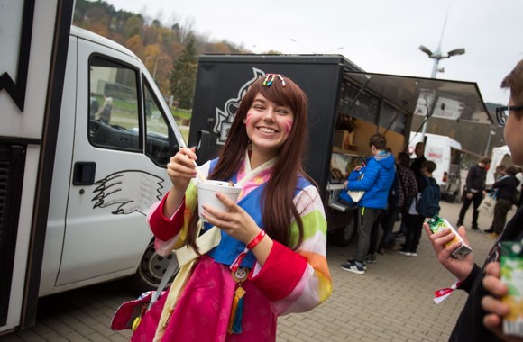 „Cosplay“ konkurso akimirkos