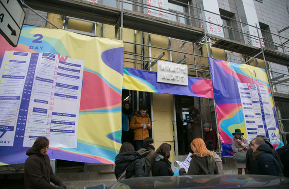 Dizaino mugės „Uptown Market“ momentas