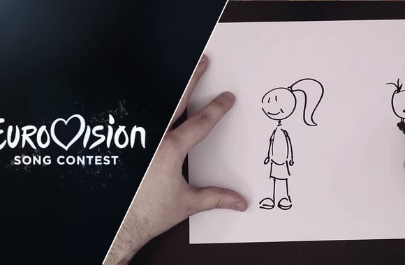 VIDEO kadras: Daniel Kajmakoski - Autumn Leaves (F.Y.R. Macedonia) 2015 Eurovision Song Contest