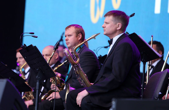 Koncerto „Tieskime tiltus“ akimirka