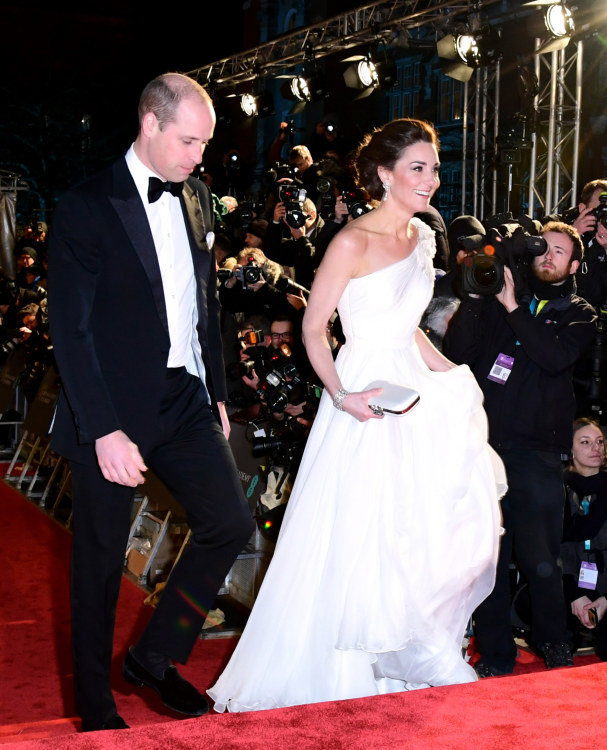 Princas Williamas ir Kate Middleton BAFTA apdovanojimuose / SCANPIX nuotr. 