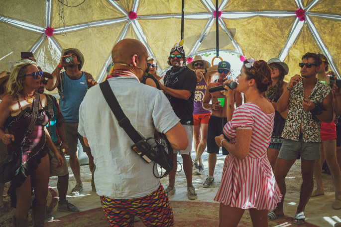 Festivalis „Burning Man“/ Erica Jennings ir Jurgis Didžiulis nuotr. 