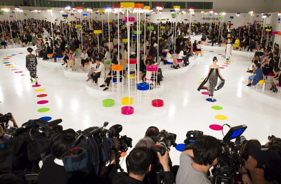 Akimirka iš kolekcijos pristatymo