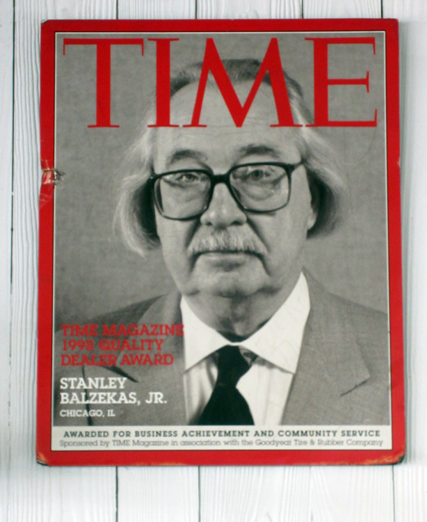 Stanley Balzekas jaunesnysis 1998-aisiais pelnė žurnalo „Time“ geriausio metų prekiautojo titulą / Žurnalo „Legendos“ nuotr.