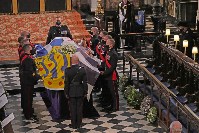 Princo Philipo laidotuvės / „Scanpix“ nuotr.