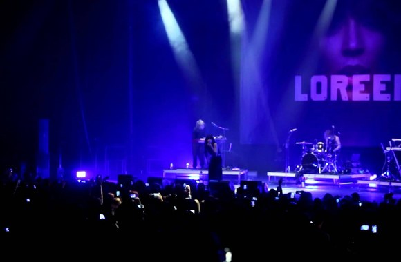 VIDEO kadras: Loreen koncerto Kaune akimirkos