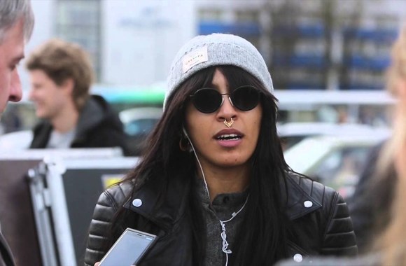 VIDEO kadras: Švedijos superžvaigždė Loreen atskrido į Vilnių