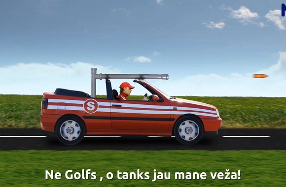 VIDEO kadras: ČIULPUONĖLIAI feat. Saulėns ir Vydas - Eik Tarnauti Tu