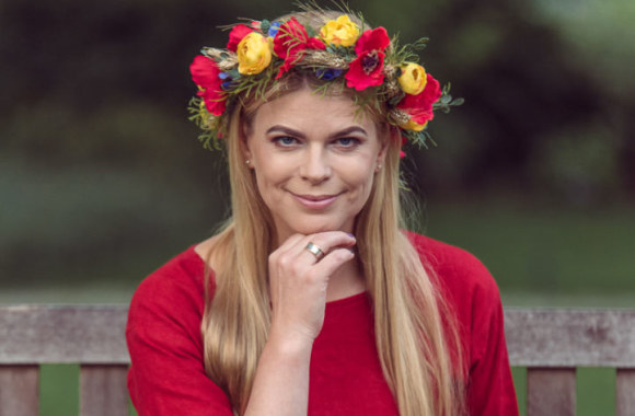 Loreta Sungailienė įsiamžino šeimyninėje Žolinių fotosesijoje