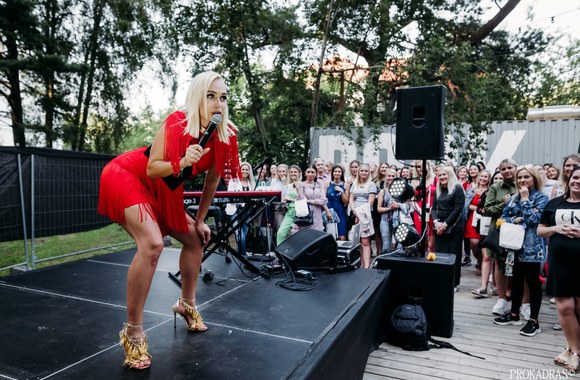 Indrės Stonkuvienės renginys „Moterų pasaulyje“ Palangoje/Prokadras nuotr.