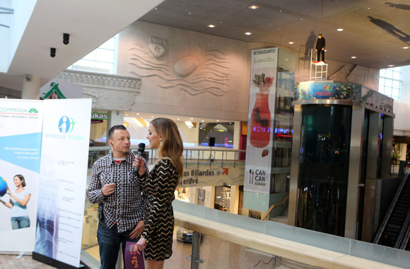 „Didžiojo magijos šou“ transliacijos akimirka