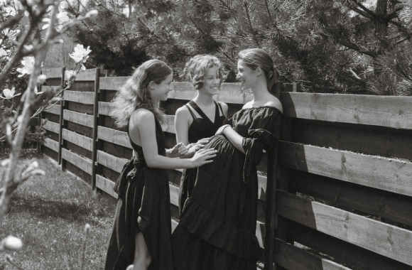 Eglė Kislovski su dukromis / Monikos Penkutės nuotr.