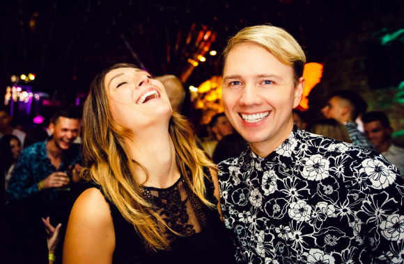 Vakarėlio klube „Mojo Lounge“ akimirka