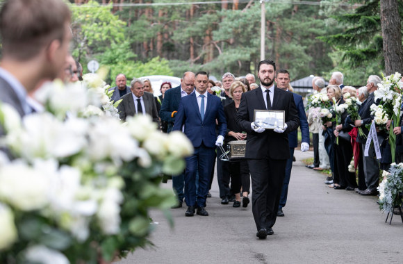 Jurgio Brėdikio laidotuvės / Pauliaus Peleckio / „ŽMONĖS Foto“ nuotr.