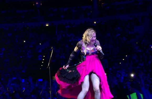 Madonnos koncerto Prahoje akimirka