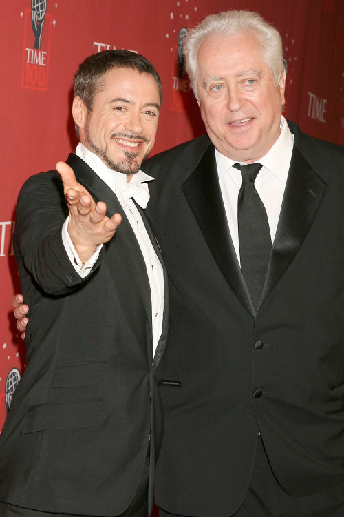 Robertas Downey jaunesnysis su tėvu Robertu Downey vyresniuoju / „Vida Press“ nuotr.