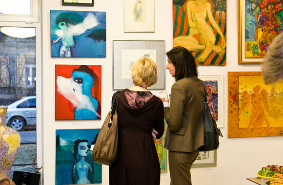 Parodos atidarymo akimirka