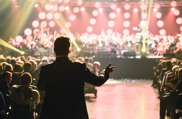 Merūno koncerto Klaipėdoje akimirka