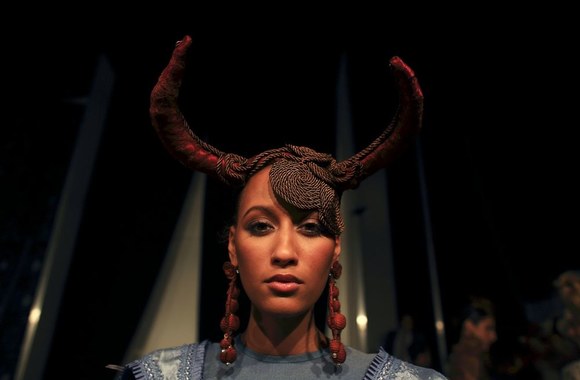 Tarptautinės flamenko mados savaitės akimirka