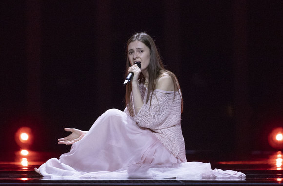 Pirmoji Ievos Zasimauskaitės repeticija „Eurovizijoje“