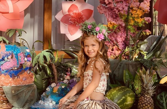 Julijos ir Lauryno Žižių dukra Lėja/ Asmeninio albumo nuotr.