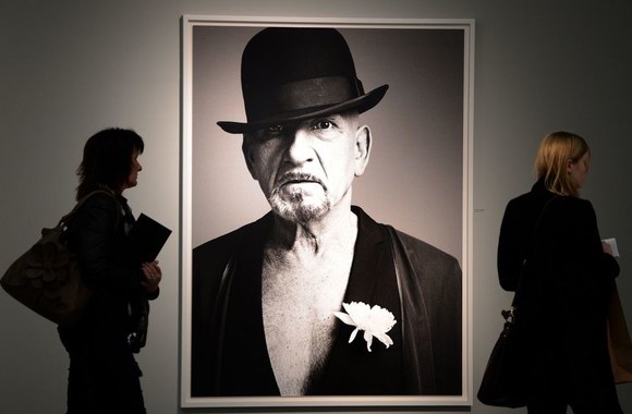 Aktoriaus Beno Kingsley portretas