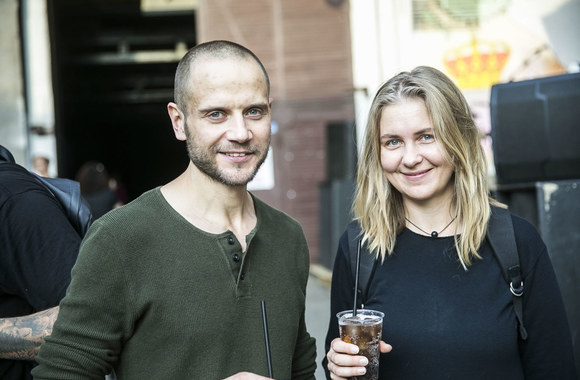 Grupės „Kiti kambariai“ koncerto akimirka