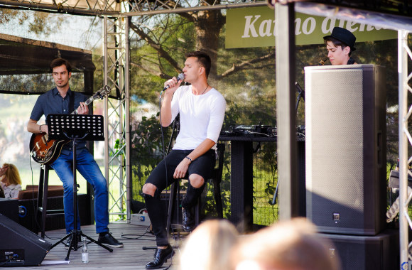 Martyno Kavaliausko koncerto akimirka