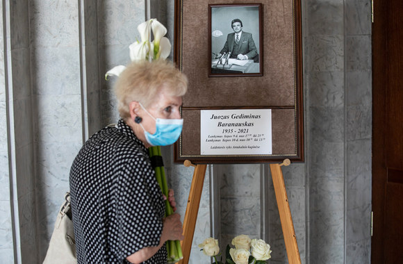 Atsisveikinimas su Juozu Baranausku / Pauliaus Peleckio nuotr.